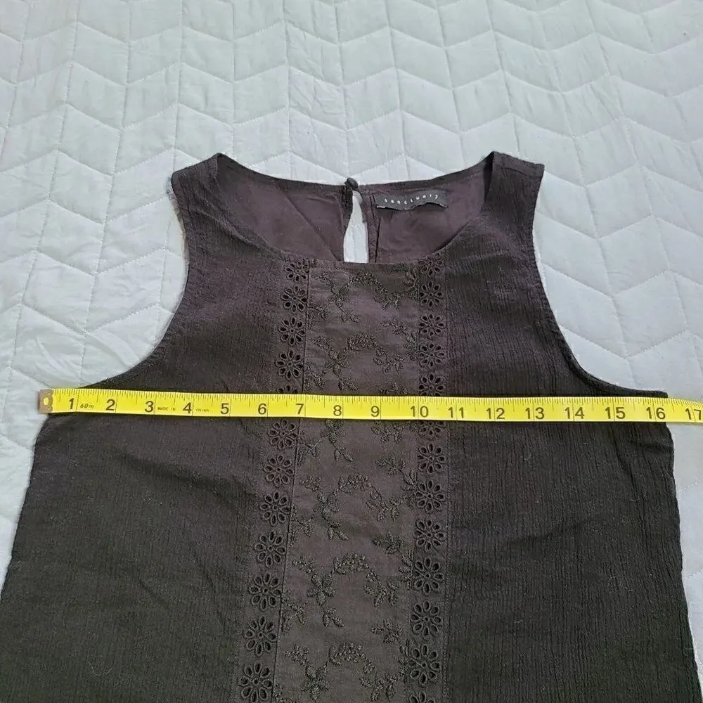 Sanctuary black sheath